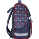 Рюкзак школьный каркасный с фонариками Успех 12 л. серый -
                                                        Фото 2