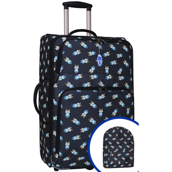 Комплект чемодан + рюкзак Джентельмен