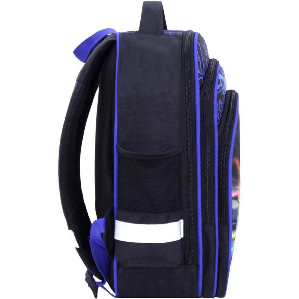 Рюкзак школьный Mouse черный Машина -
                                                        Фото 2