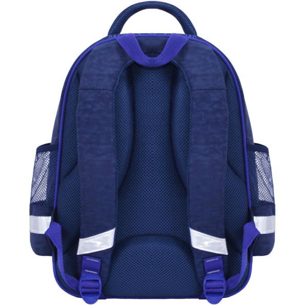 Рюкзак школьный Mouse синий Машина -
                                                        Фото 3