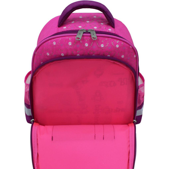 Рюкзак школьный Mouse малиновый Йорк -
                                                        Фото 4