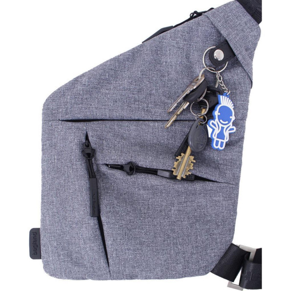 Сумка-мессенджер Triangle 3 л. сіра -
                                                        Фото 2