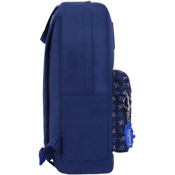 Рюкзак Молодежный 17 л. синий Узор -
                                                        Фото 2