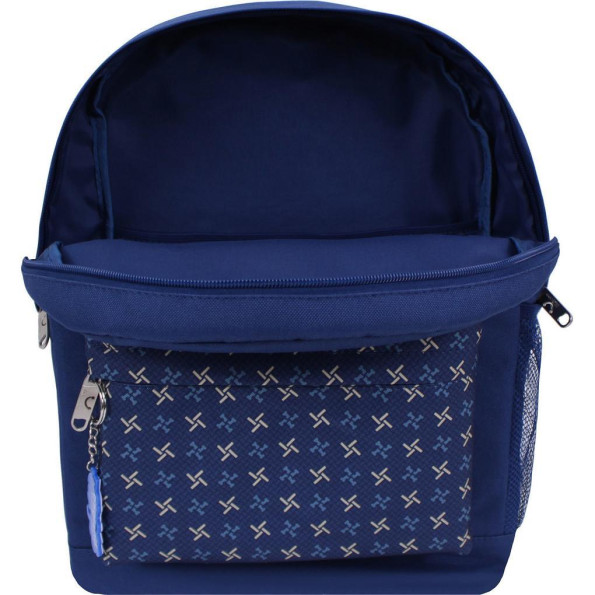 Рюкзак Молодежный 17 л. синий Узор -
                                                        Фото 4