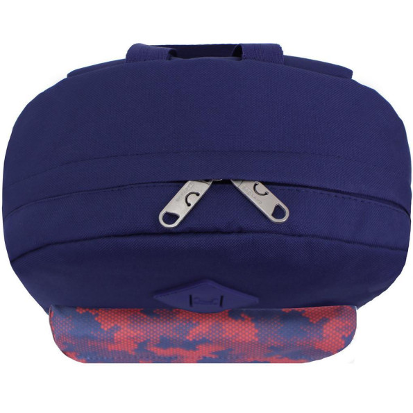 Рюкзак Молодежный 17 л. темно-серый Милитари красное -
                                                        Фото 4