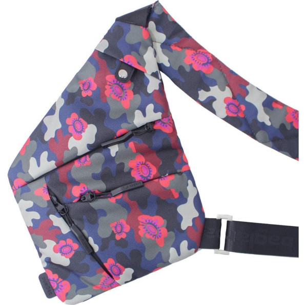 Сумка-мессенджер Triangle 3 л. Мілітарі/Квіти -
                                                        Фото 3