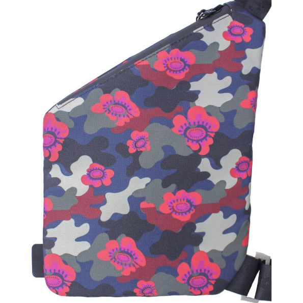 Сумка-мессенджер Triangle 3 л. Мілітарі/Квіти -
                                                        Фото 4