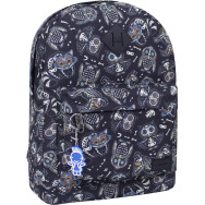 Рюкзак Молодежный (дизайн) 17 л. сублимация Скелеты