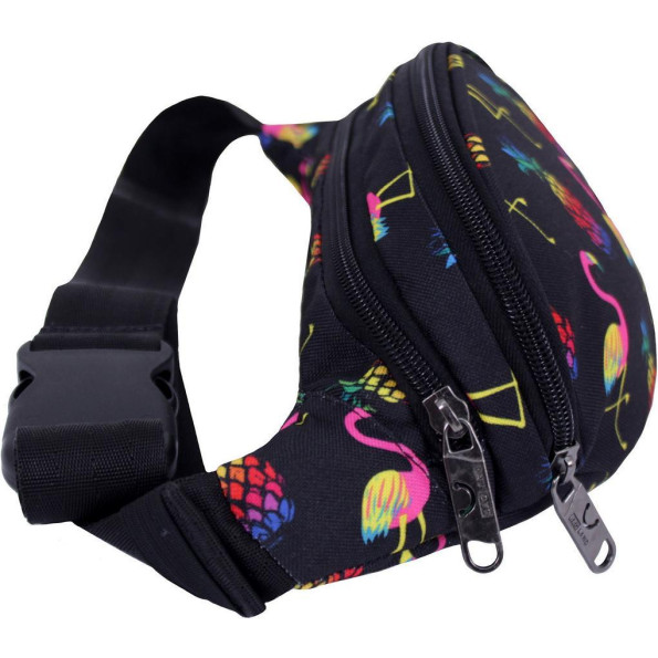 Барсетка Bella 2 л. сублимация Фламинго/Ананасы -
                                                        Фото 2