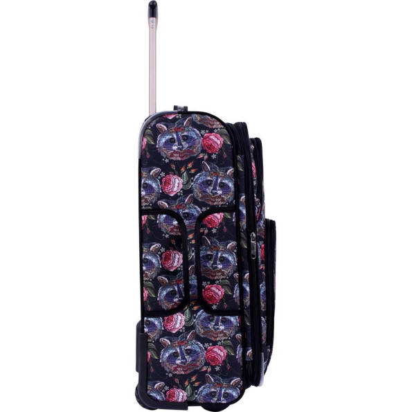 Валіза Леон середня дизайн 51 л. сублімація Єнот -
                                                        Фото 2