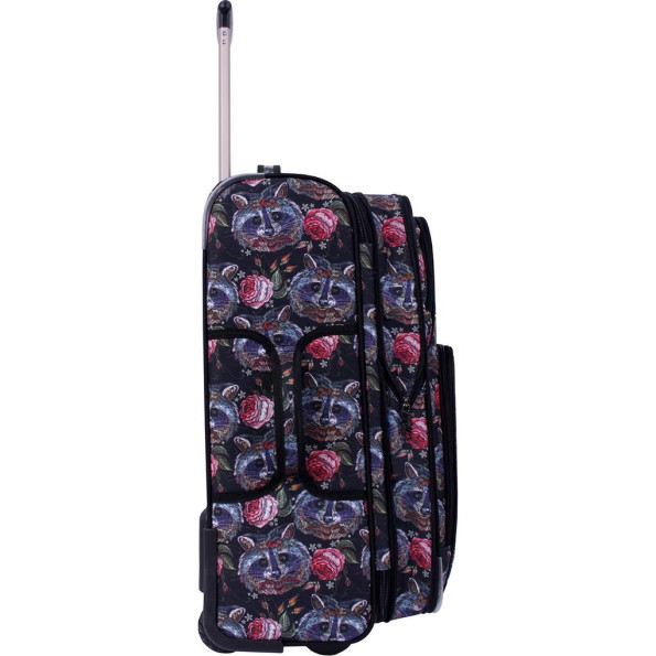 Валіза Леон середня дизайн 51 л. сублімація Єнот -
                                                        Фото 3