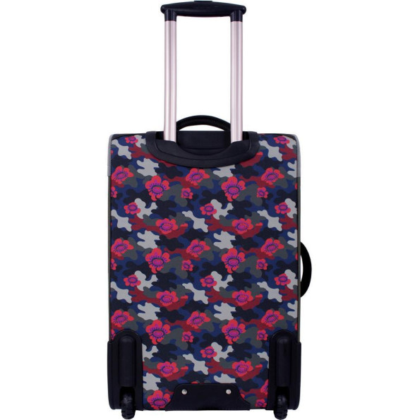 Валіза Леон середня дизайн 51 л. сублімація Мілітарі/Квіти -
                                                        Фото 4