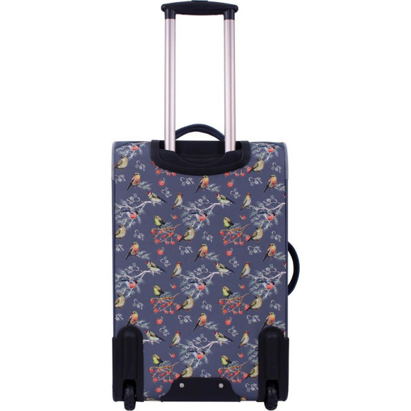 Валіза Леон середня дизайн 51 л. сублімація Птахи зимою -
                                                        Фото 4