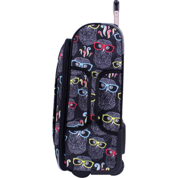 Валіза Vichenzo 32 л. сублімація Сова в окулярах -
                                                        Фото 3