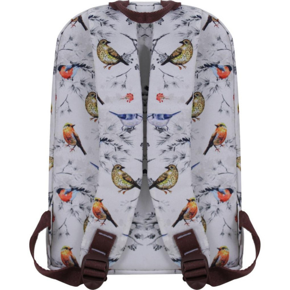 Рюкзак Молодежный mini 8 л. сублимация Птички цветные -
                                                        Фото 3