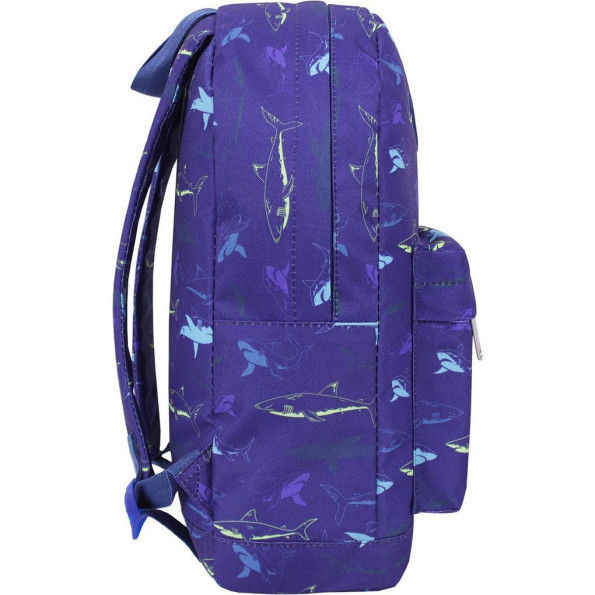 Рюкзак Молодежный 17 л. сублимация Акула -
                                                        Фото 2
