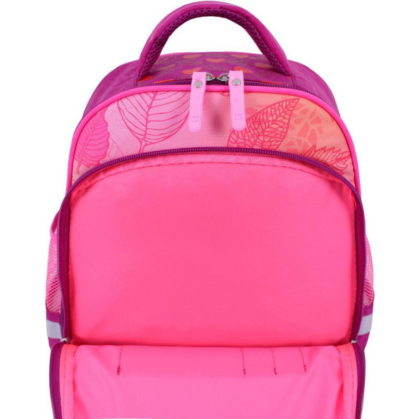 Рюкзак школьный Mouse малиновый Лис в очках -
                                                        Фото 4