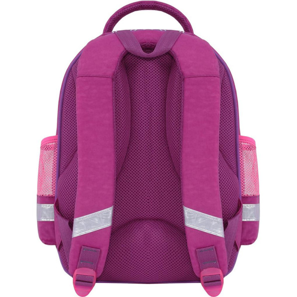 Рюкзак школьный Mouse малиновый Кот в кепке -
                                                        Фото 4