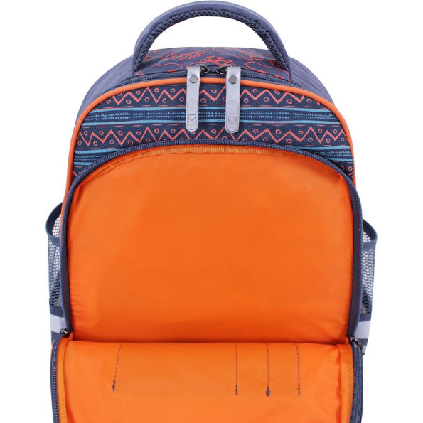 Рюкзак школьный Mouse серый Волк -
                                                        Фото 4