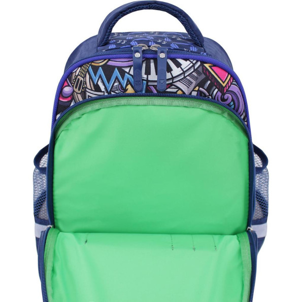 Рюкзак школьный Mouse синий Диско -
                                                        Фото 4