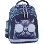 Рюкзак школьный Mouse серый