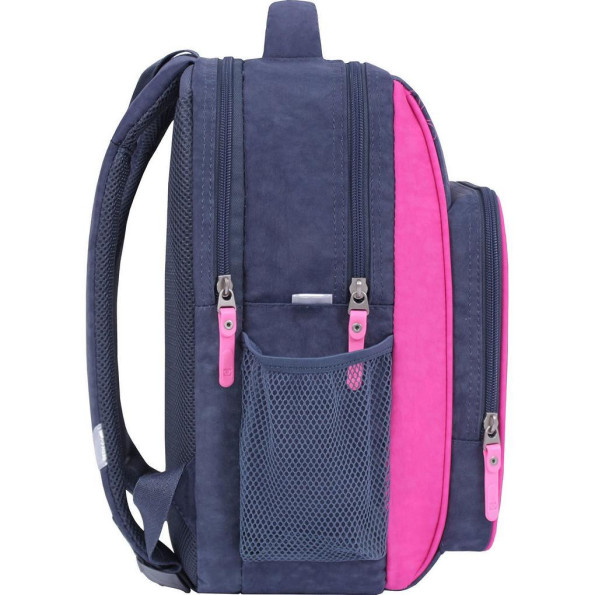 Рюкзак школьный Школьник 8 л. серый Радужный Единорожек -
                                                        Фото 2