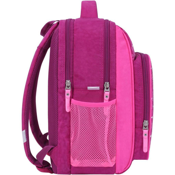 Рюкзак школьный Школьник 8 л. малиновый Щенки -
                                                        Фото 2