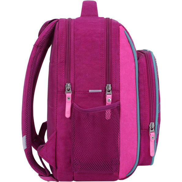 Рюкзак школьный Школьник 8 л. малина Лама -
                                                        Фото 2