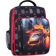 Рюкзак школьный Школьник 8 л. Машина в огне