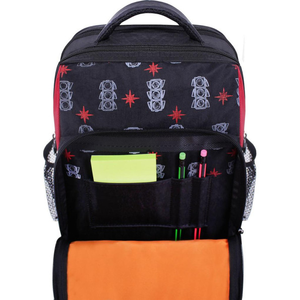 Рюкзак школьный Школьник 8 л. Машина в огне -
                                                        Фото 4