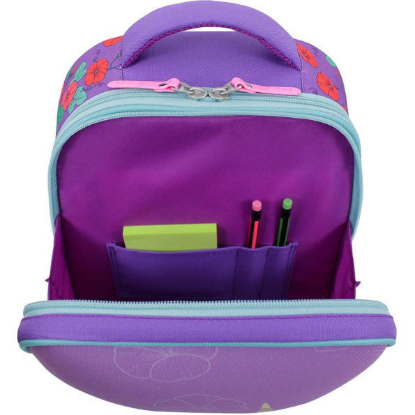 Рюкзак Turtle 17 л. фиолетовый Единорожек/Цветы -
                                                        Фото 4