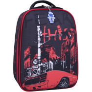 Рюкзак Turtle 17 л. черный Машина