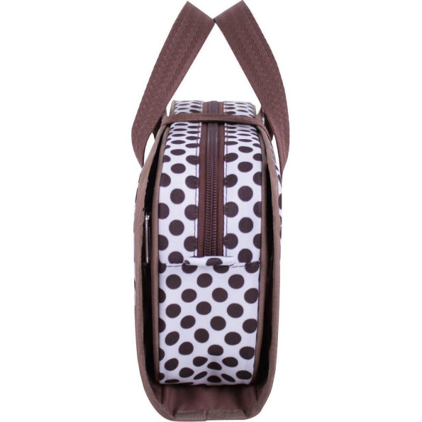 Косметичка Lollipop 4 л. сублимация Горох коричневый -
                                                        Фото 2