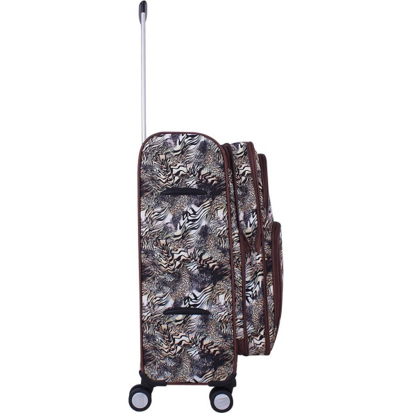 Валіза Валенсія середня дизайн 63 л. сублімація Леопардовий принт -
                                                        Фото 4