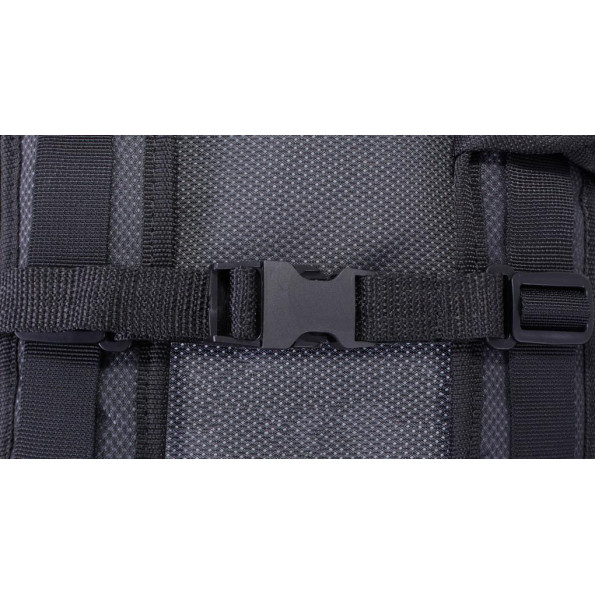 Сумка дорожная Slash 32 л. черная с карманами -
                                                        Фото 5