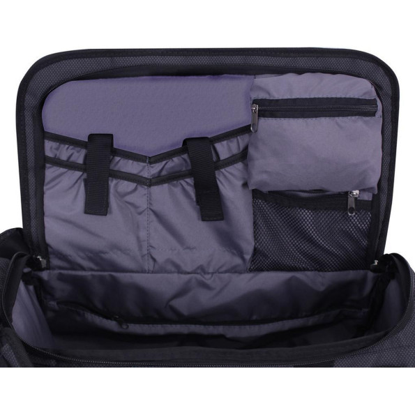 Сумка дорожная Slash 32 л. черная с карманами -
                                                        Фото 6