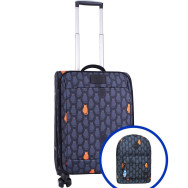 Комплект валіза + рюкзак сублімація Коти