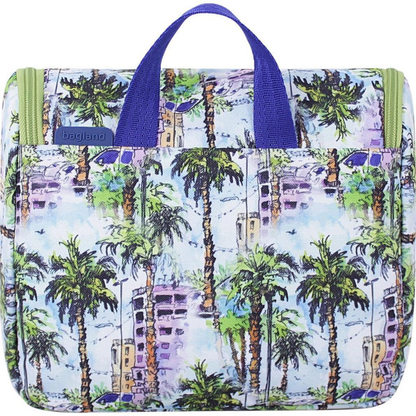 Косметичка Ines 5 л. сублимация Тропический город -
                                                        Фото 3