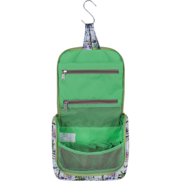 Косметичка Ines 5 л. сублимация Тропический город -
                                                        Фото 4