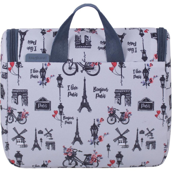 Косметичка Ines 5 л. сублимация Я люблю Париж -
                                                        Фото 3