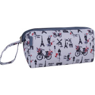 Косметичка Ofelia 4 л. сублимация Я люблю париж