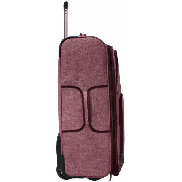 Валіза Леон велика 70 л. бордо -
                                                        Фото 2