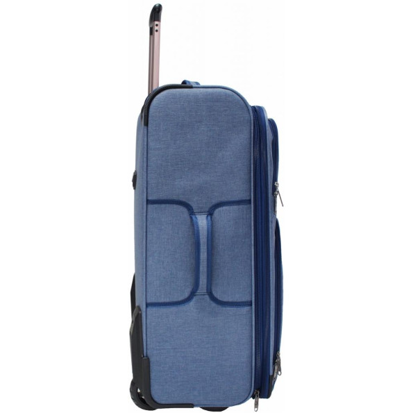 Валіза Леон велика 70 л. синя -
                                                        Фото 2