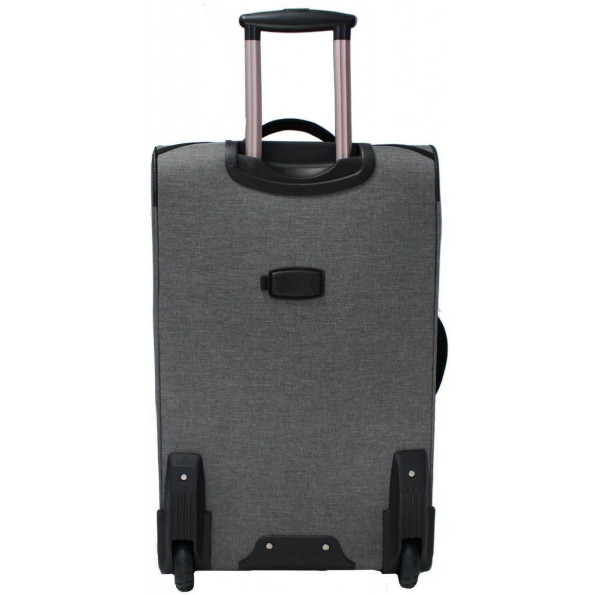 Валіза Леон велика 70 л. темно-сіра -
                                                        Фото 3