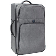 Валіза Леон велика 70 л. темно-сіра