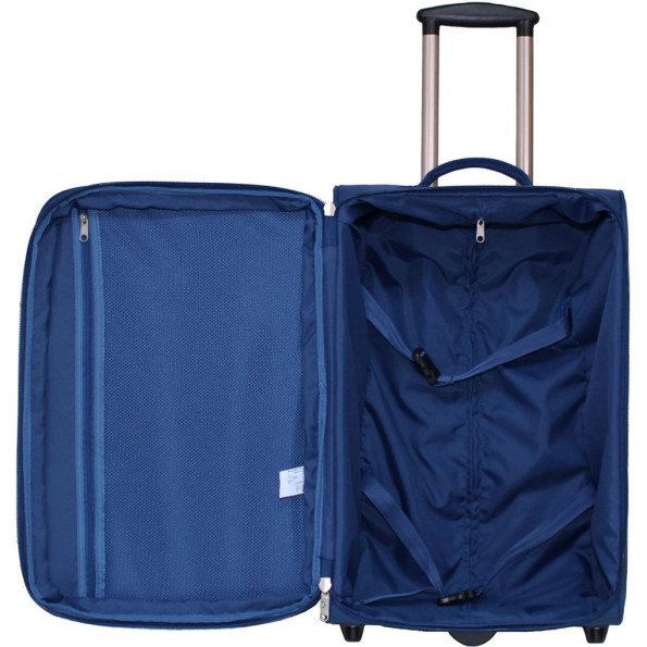 Валіза Леон середня 51 л. синя -
                                                        Фото 5