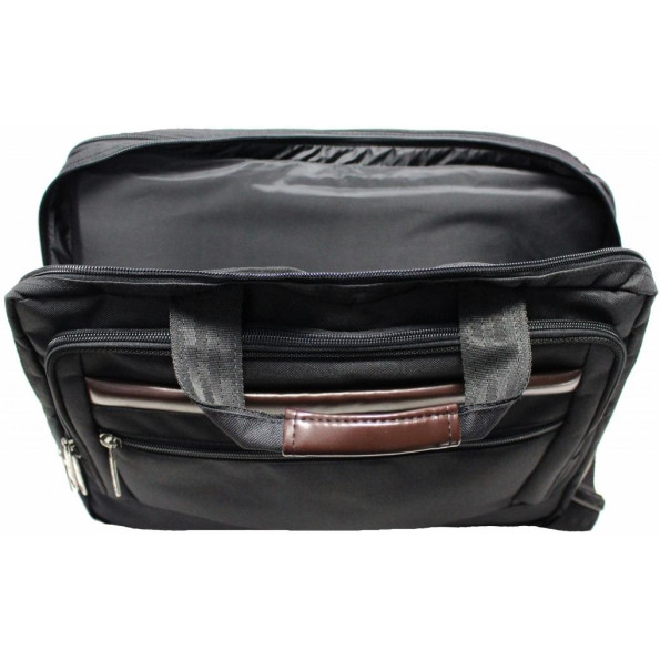 Сумка для ноутбука Бизнес 15 л. черная -
                                                        Фото 2