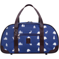 Сумка дорожная Саквояж 30 л. синяя