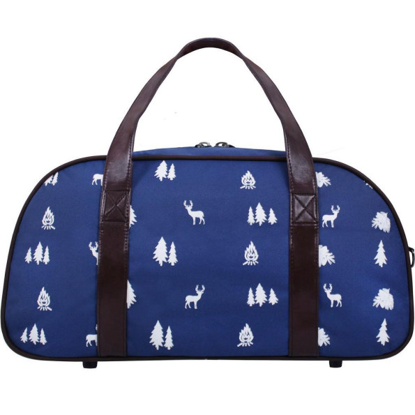 Сумка дорожная Саквояж 30 л. синяя -
                                                        Фото 2