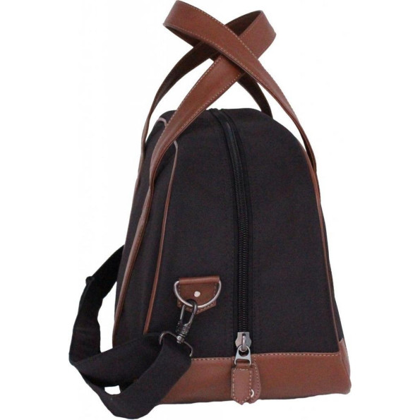 Сумка дорожная Саквояж 30 л. черная -
                                                        Фото 3